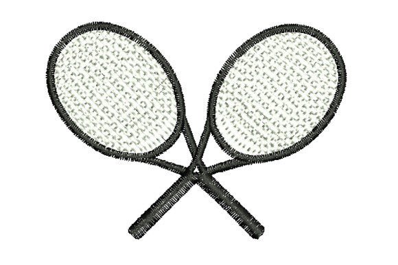 Crossed Badminton Embroidery Design Review