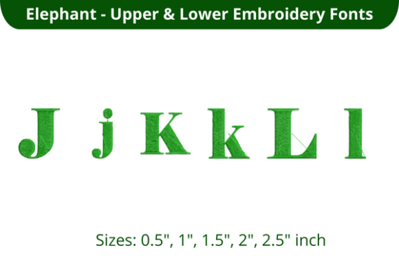 Elephant Font JKL Review for Craft Fair Success
