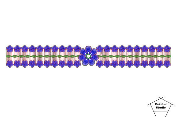 Flowers Belt Border Review for Handmade Gifts