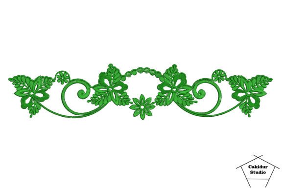 Linked Flowers Border Review for Boutique Apparel