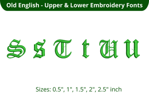 Old English Font STU: A Designer's Review for Personalized Gifts