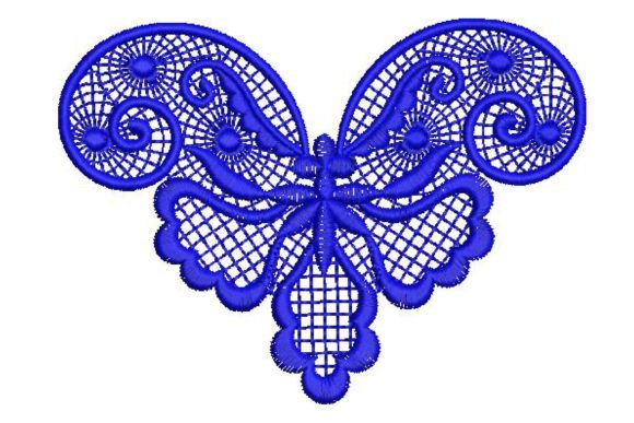 Spiral Butterfly: A Romantic Embroidery Design for Personalized Gifts