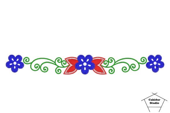 Tied Flower Border Review for Craft Fairs