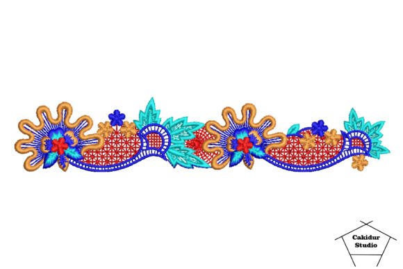 Winged Flower Border Review for Boutique Sweatshirts